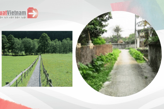 Lối đi chung và lối đi qua có điểm gì khác nhau?