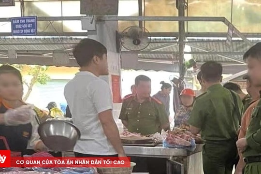 Người phụ nữ bán thịt lợn bị chém nhiều nhát vào người