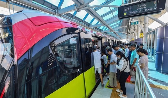 Sắp có xe điện đón khách từ khu dân cư đến ga đường sắt đô thị ở Hà Nội