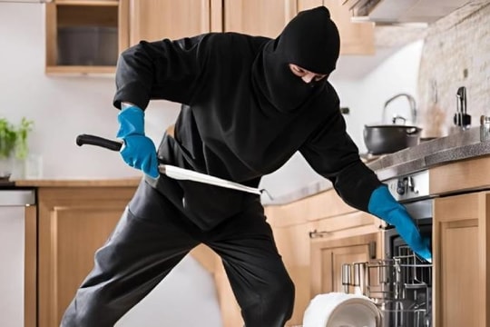 Trộm đột nhập lau sàn, phơi quần áo cho chủ nhà