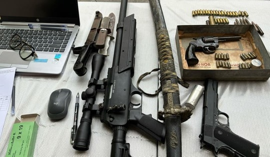 Công an TP Hà Nội thu giữ 186 khẩu súng trong ba tháng cao điểm