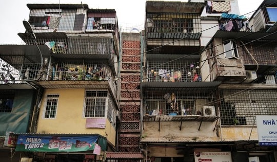 Căn hộ tập thể cũ Hà Nội được rao bán hơn 300 triệu đồng/m2