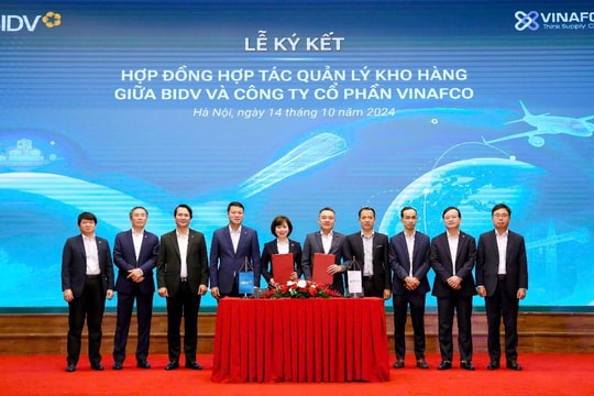 Công ty cổ phần Vinafco và Ngân hàng BIDV ký kết hợp tác toàn diện