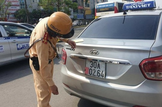 Che biển số xe để né phạt nguội: Bị phạt tiền triệu