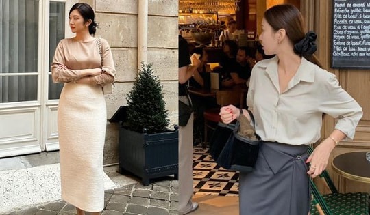 10 cách diện chân váy chuẩn thanh lịch đi làm