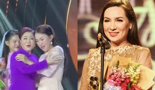 Con gái nuôi Phi Nhung bật khóc, gọi một nữ NSƯT là má thay người mẹ nuôi đã khuất
