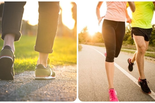 Đi bộ tốt hơn hay chạy tốt hơn?