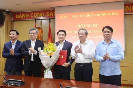 Bổ nhiệm 3 Trợ lý Chủ tịch Quốc hội, Trưởng Ban Tổ chức Trung ương