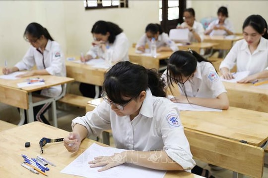 Tuyển sinh THPT: Dự kiến 3 môn thi, lựa chọn môn thi thứ ba thay đổi qua các năm