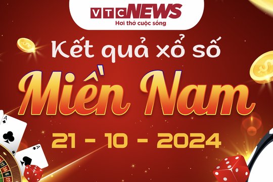 XSMN 21/10 - Trực tiếp kết quả xổ số miền Nam hôm nay 21/10/2024 - XSMN thứ Hai