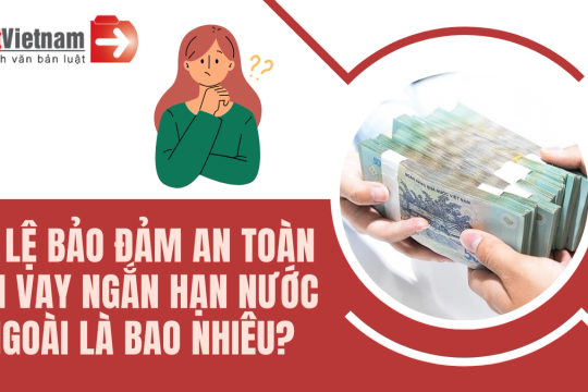 Khoản vay ngắn hạn nước ngoài là gì? Tỷ lệ bảo đảm an toàn khi vay ngắn hạn nước ngoài là bao nhiêu?