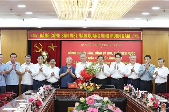Tổng Bí thư, Chủ tịch nước Tô Lâm: Các cơ quan nội chính phải “Chắc - Sắc - Đắc”