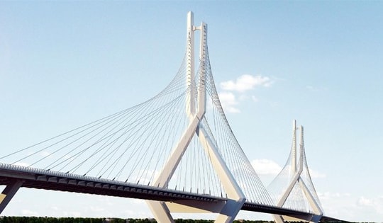 Năm sau, Hà Nội xây cầu Tứ Liên qua sông Hồng