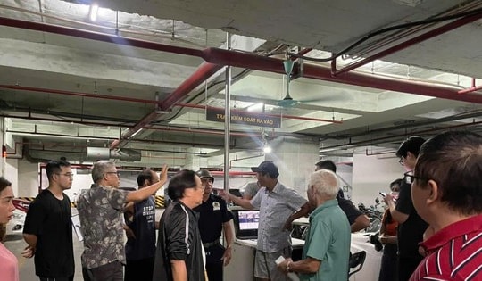 Tranh chấp sở hữu tầng hầm, chủ đầu tư chặn xe cư dân