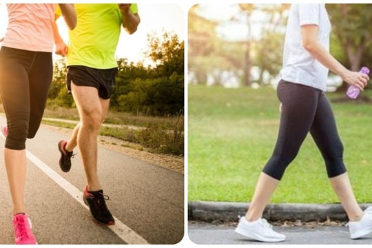 Đi bộ hay chạy bộ giảm cân tốt hơn?