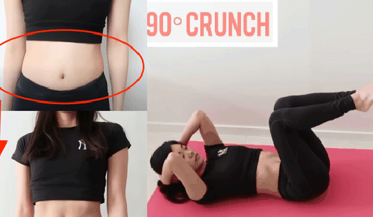 HLV người Nhật chỉ rõ động tác siết bụng, giảm mỡ nhanh nhất, chị em có thể tự tập ở nhà