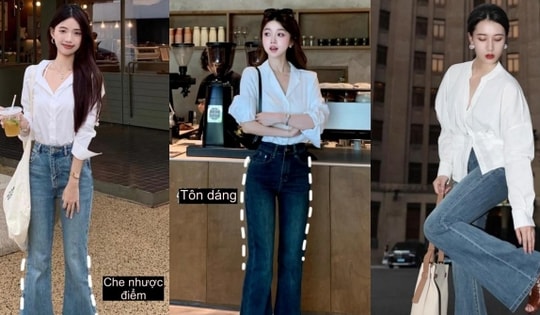 1 kiểu quần giúp bạn che nhược điểm chân to, còn giúp vóc dáng nhìn đẹp đỉnh