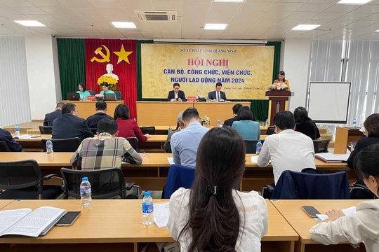 Danh sách đủ điều kiện dự thi nâng ngạch công chức Bộ Tư pháp năm 2024