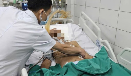 Cụ ông ở Hà Nội nguy kịch do vừa mắc ung thư vừa nhiễm giun lươn lan tỏa