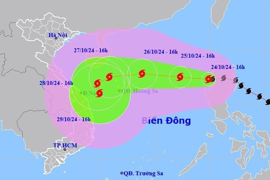 Ứng phó bão số 6 (bão TRAMI): Chủ động cấm biển, kiên quyết di dời dân ra khỏi khu vực nguy hiểm