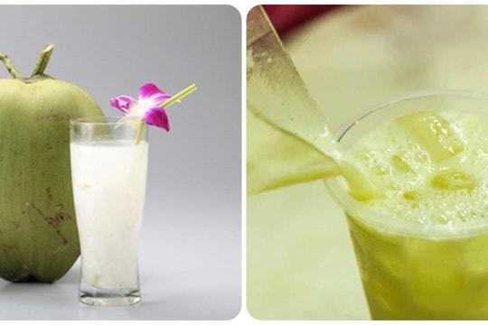 Nước mía hay nước dừa tốt hơn?