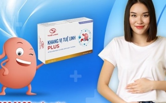 Khang vị Tuệ Linh Plus - Sản phẩm chuyên biệt cho người bị viêm loét dạ dày, tá tràng