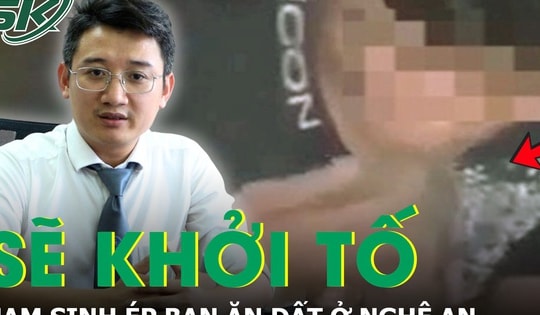 Hoàn tất hồ sơ khởi tố nam sinh ép bạn ăn đất ở Nghệ An
