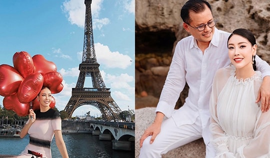 Sau đổ vỡ, Hoa hậu Việt Nam năm 1992 tái hôn với chồng doanh nhân, có cuộc sống hạnh phúc, giàu sang