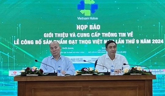 Chính thức có 359 sản phẩm được công nhận đạt thương hiệu quốc gia Việt Nam năm 2024