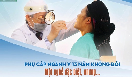Phụ cấp ngành y 13 năm không đổi (1): Một nghề đặc biệt, nhưng...