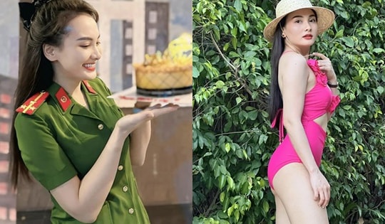 Mỹ nhân "Về nhà đi con" giờ là thượng úy công an, U40 trẻ đẹp, sang chảnh đáng ngưỡng mộ