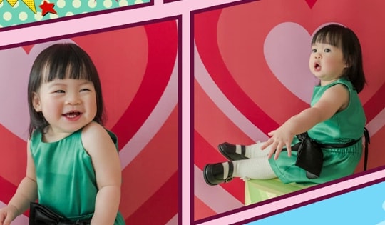 Con gái Hoa hậu Đỗ Mỹ Linh 'đốn' tim fan với bộ ảnh Halloween đáng yêu