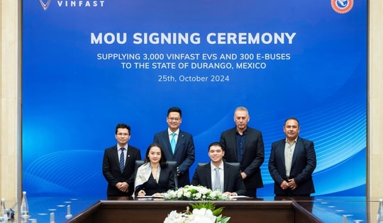Vinfast và công đoàn tài xế Durango ký mou về chuyển đổi xanh giao thông công cộng tại Mexico