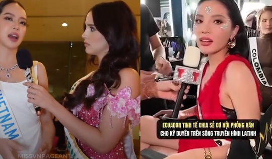 So sánh trình độ ngoại ngữ của Kỳ Duyên và Thanh Thủy: Người "nuốt mic", người "né mic"