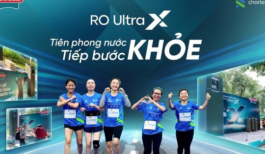 Sunhouse RO UltraX - Tiếp bước khỏe Giải Chạy Standard Chartered Hanoi Marathon 2024