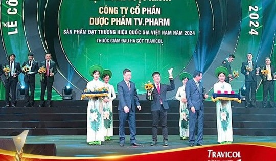 Tập đoàn Dược phẩm AIKYA - TV.PHARM - Doanh nghiệp hai lần liên tiếp có sản phẩm đạt Thương hiệu Quốc gia