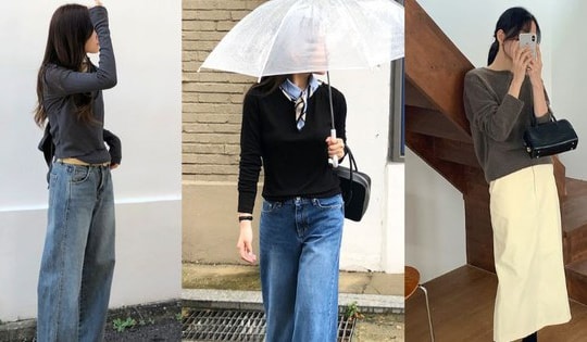 Áo tối màu "hack" dáng thon thả và 10 cách phối đồ sang trọng