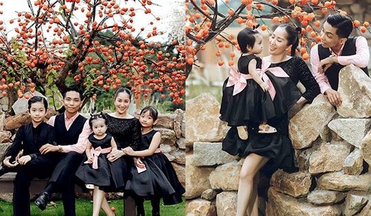 Các con Khánh Thi - Phan Hiển đáng yêu gây sốt mạng xã hội