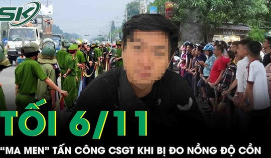 Khống chế 'ma men' tấn công CSGT khi bị đo nồng độ cồn ở Bình Dương