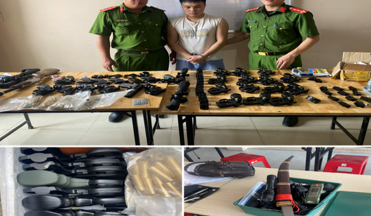 Phá đường dây buôn bán vũ khí thu giữ hàng chục nghìn súng đạn