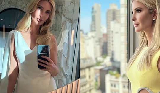 Con gái cưng của ông Donald Trump 'hack' tuổi nhờ làn da đẹp