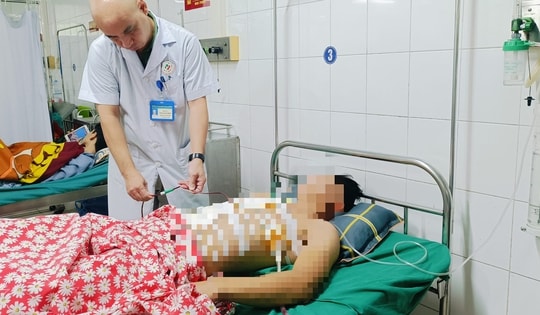 Cứu sống bệnh nhân có vết thương thấu tim, gan