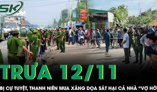 Bị cự tuyệt, gã đàn ông ôm can xăng 5 lít đến quấy nhiễu, đe dọa sát hại cả nhà 'vợ hờ'