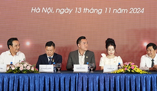 Nghệ sĩ Quốc Anh, Tiến Quang dự lễ ra mắt hãng phim Bạch Mã