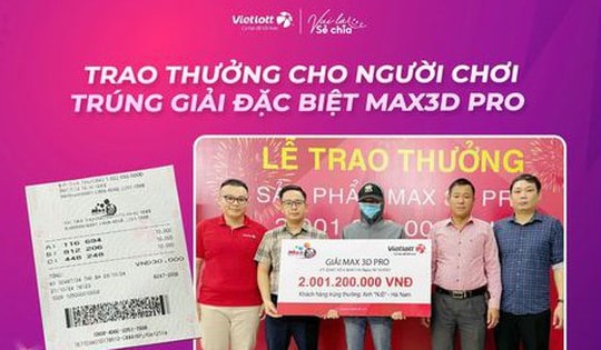 Người đàn ông trúng giải đặc biệt Vietlott nhờ giữ thói quen này mỗi ngày
