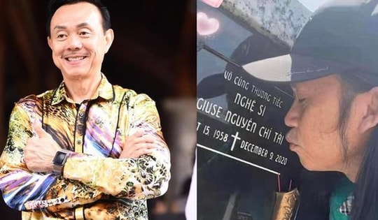 Hoài Linh đi thăm mộ, xin Chí Tài một điều để được tiếp tục làm nghề