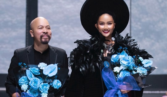 Hoa Hậu H’Hen Niê làm vedette cho BST chần bông của NTK Đức Hùng