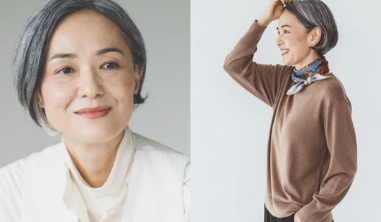 Tôi khuyên phụ nữ trung niên nên giữ tóc bạc và uốn xoăn để trông thần thái hơn!