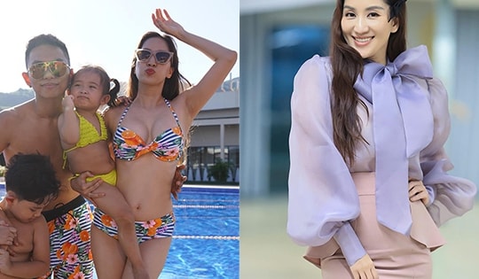 Khánh Thi khoe giảm 10kg, Phan Hiển đã vội để lại dòng tin nhắn khen vợ mùi mẫn