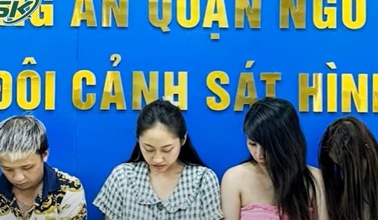 Phá 'động' mại dâm, ma túy trong khách sạn nổi tiếng ở đất Cảng, bắt nóng 12 'nam thanh nữ tú'